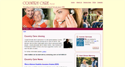 Desktop Screenshot of countrycare.com.au