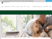 Tablet Screenshot of countrycare.org